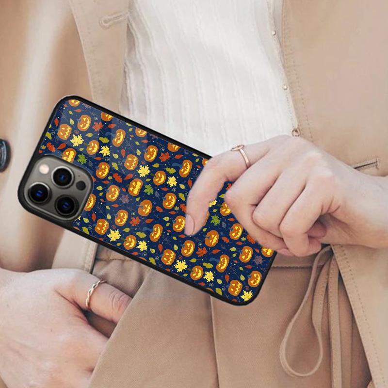 Halloween Pumpkin Horror Magnetic Phone Case For APPLE iPhone 17 Air 16 14 13 12 Pro Max 15 Plus Wireless Charge MagSafe Cover
