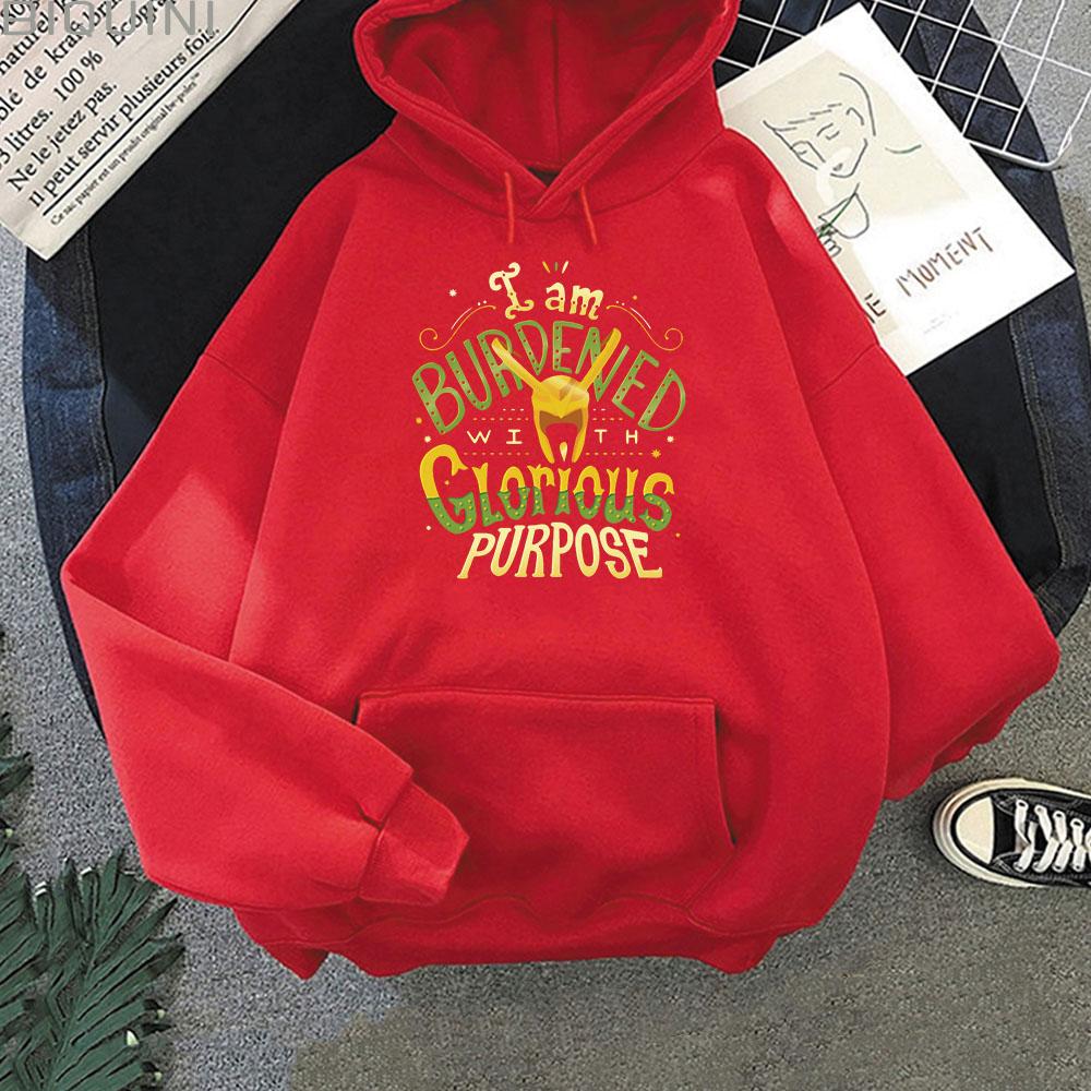 Women's TVA Loki  Printed Hoodies Women Fashion Harajuku Oversized Sweatshirts Hoodie Boys Girls Tracksuits Unisex Clothing Coat