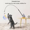 Funny Cat Stick, Steel Wire, Long Pole, Feather, Cute Fishing, Spinning,  Self Entertaining,  Problem-solving, Pet  Toy