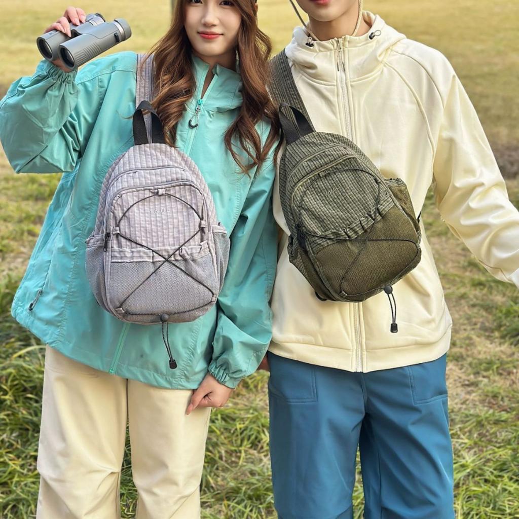 Schoolbag mountain outdoor splash-proof hiking breast bag men's 1011 new lightweight casual couple mini backpack