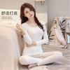 Womens Modal Thermal Underwear Set Long Sleeve Top Pants Slim Fit Base Layer Winter