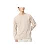 Uniqlo U Series SS25 Round Neck Comfortable Solid Color Loose Casual Pullover Sweater Unisex Sweater Beige 476179-31