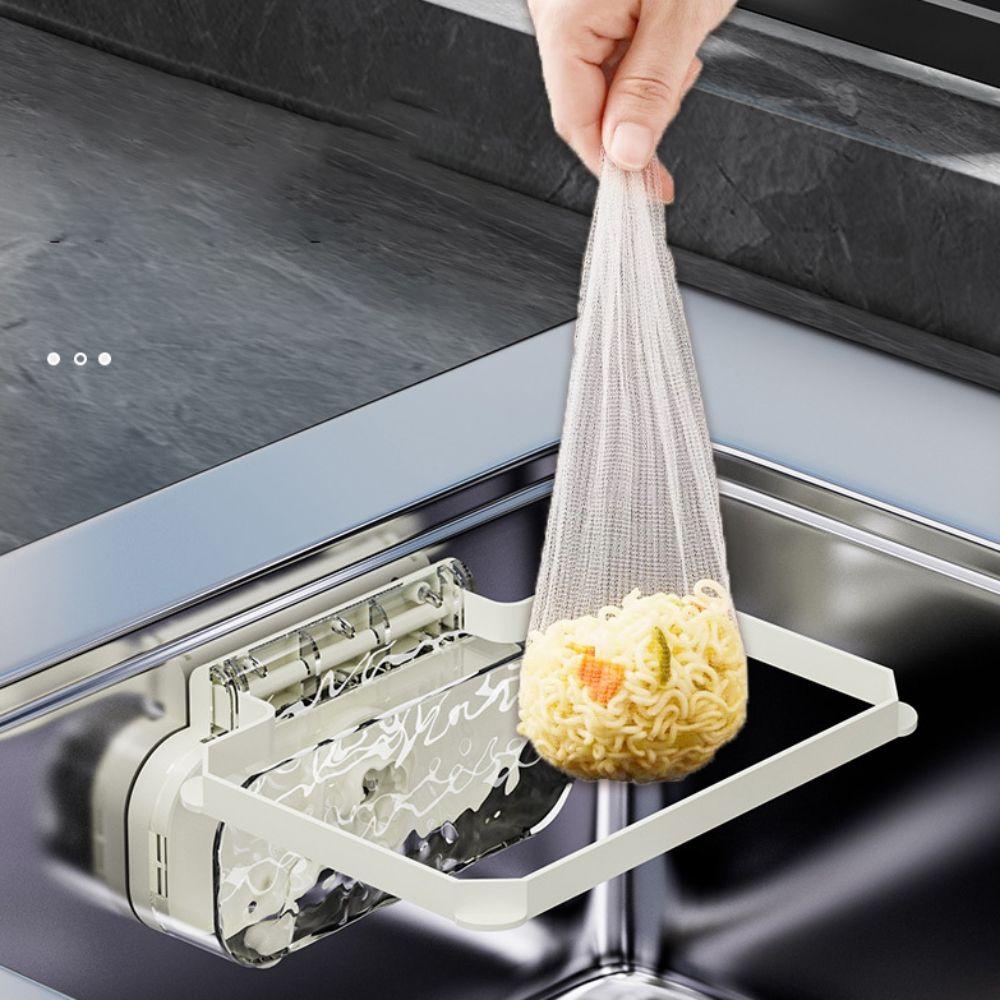 Suction Cup Sucker Kitchen Filter Rack Kitchen Accessories Drain Net Rack New Filter Support