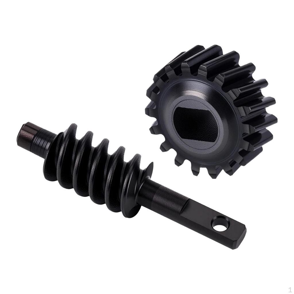 1 Piece RC Car Differential Gear Assembly Worm Axle Hardened Steel Attachment Upgrade