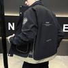 Spring and Autumn Men's New Stand-Link Jacket Jacket Youth Trendy All-Match Fashion Jacket Casual Loose Top