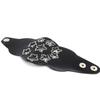 Les Trésors De Lily [J1721] - Black Gray 'Stars' Designer Bracelet