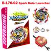 Superking Beyblade Burst B170 02 Abyss Diabolos 5 Fusion 1s Spark Launcher
