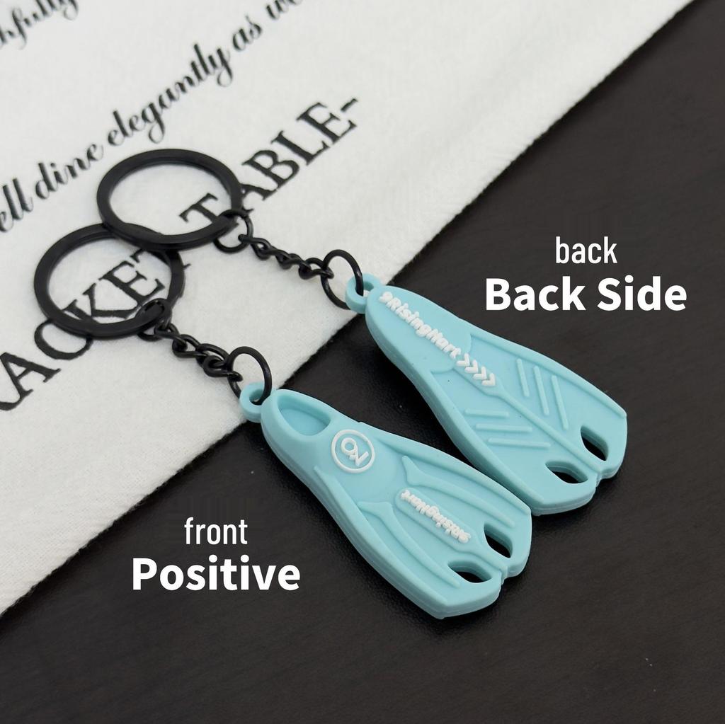 Miu Series Mini Barbell & Dumbbell Plate Keychain Bag Charm