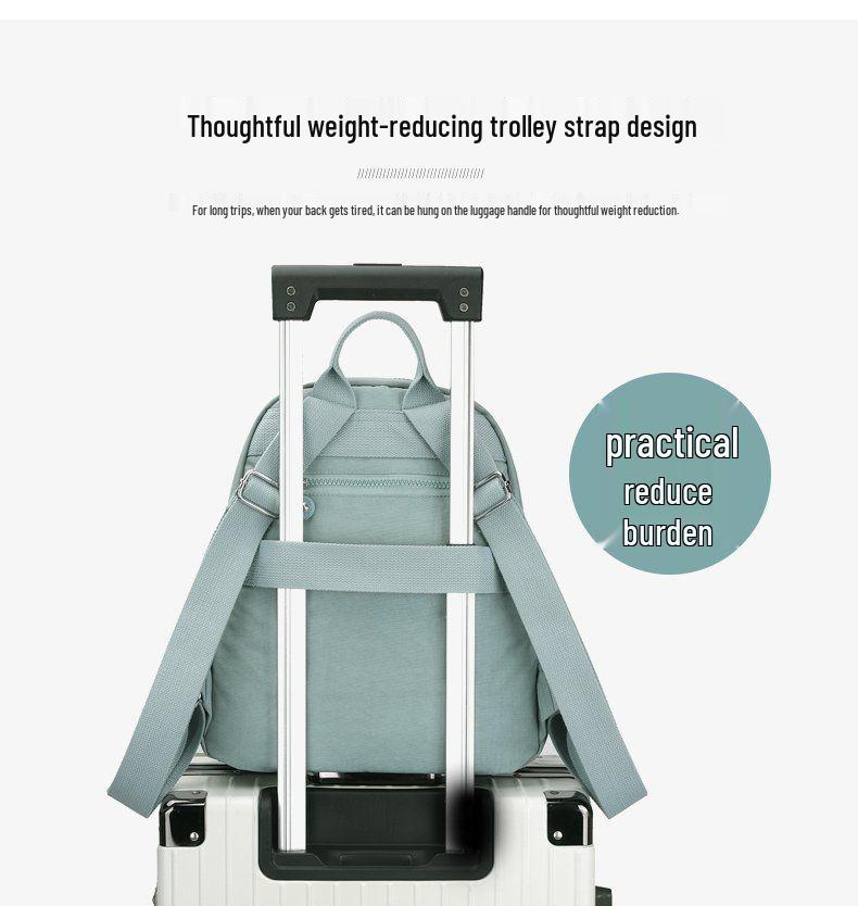 Women's 2025 Large Capacity Backpack - Versatile, Lightweight, Fashionable Travel and School Bag for College Students