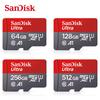 SanDisk Ultra microsd 128GB 32GB 64GB 256GB 512GB A1 Karta Micro SD Karta SD TF Karta Pamięci Klasy 10 do Telefonu