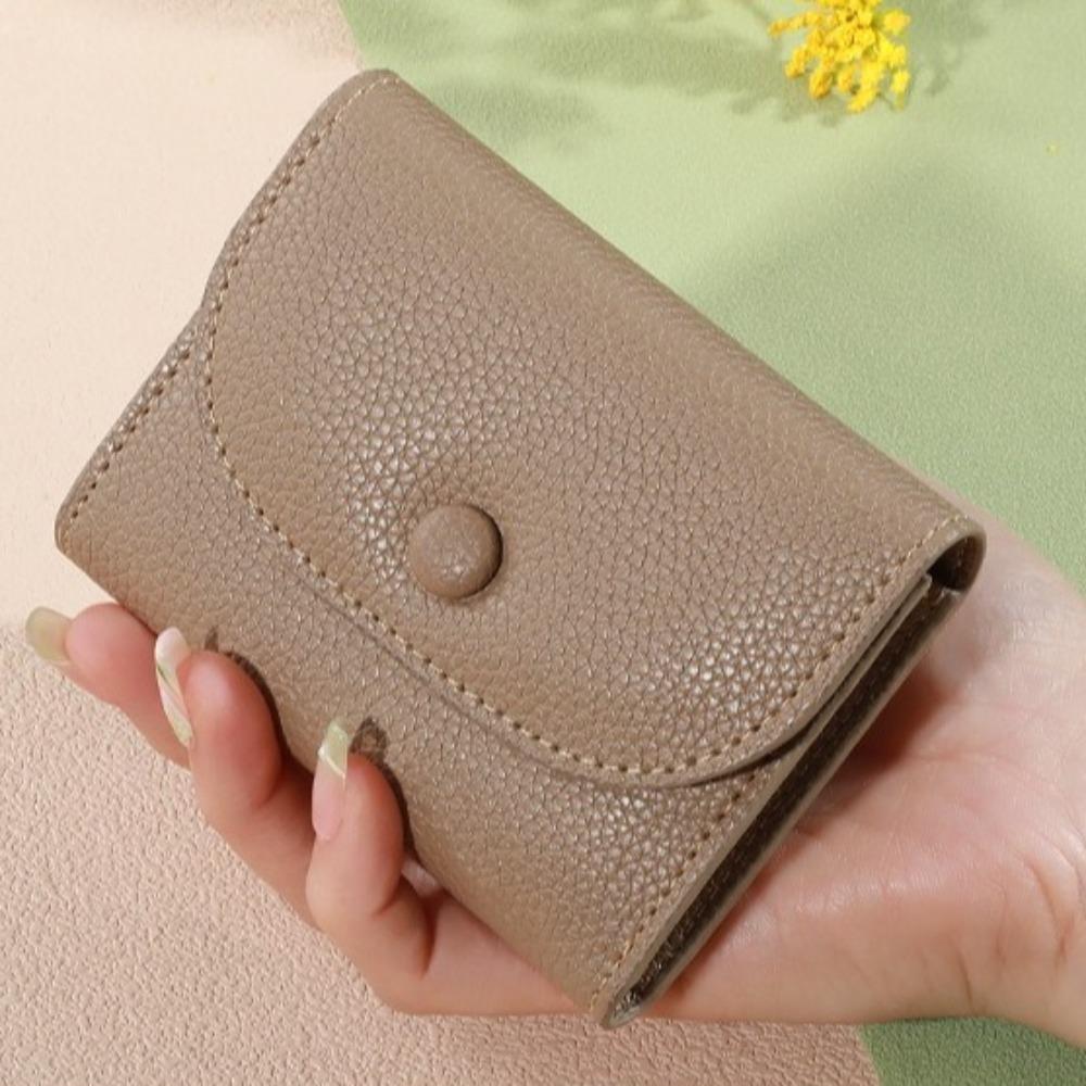Zipper Women's Wallet Pu Leather Mini Coin Purse Unique Card Holder  Gift