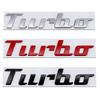 New TURBO Car Rear Emblem Suitable for Turbocharged Performance Modification Badge, 3D Metal Separate Letter TURBO Trunk Sticker