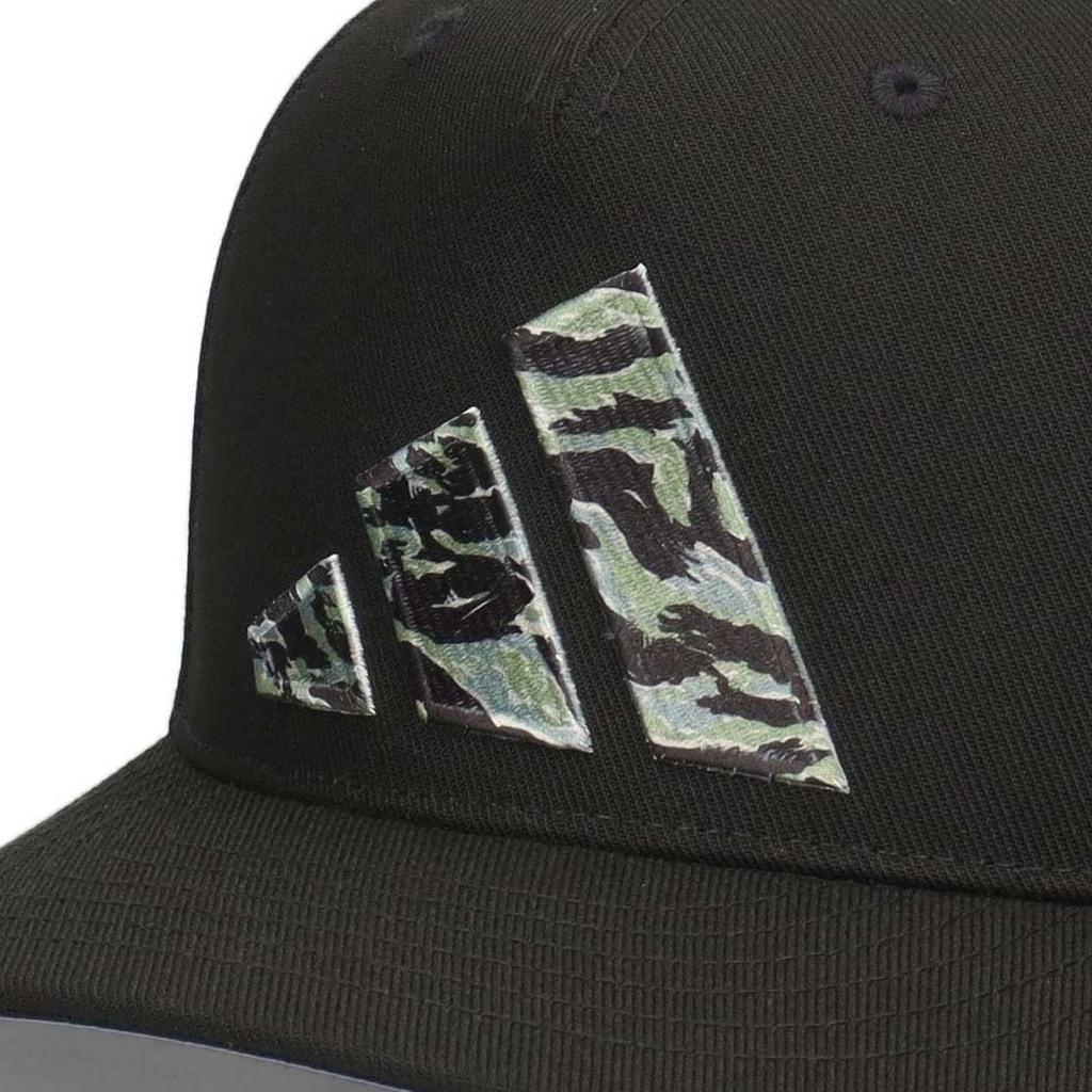 Adidas ADM Re-Poly Cap (Black) - Recycled Polyester Big Logo Cap