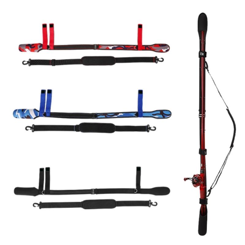 Fishing Sleeves Belt Rod Protector Adjustable Rod Cover Protector Fishing Rod Socks Carrying Strap Easy to Carry