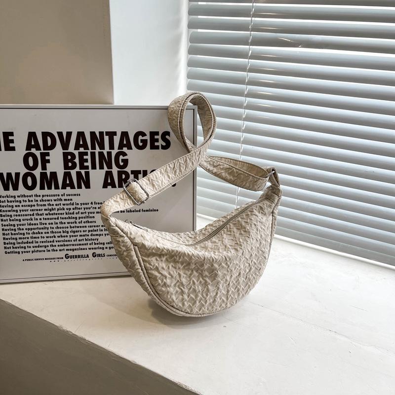 

Маленькая свежая однотонная сумка-пельмень, универсальная на плечо, сумка-мессенджер, большая вместимость, студенческая плиссированная сумка-саквояж, женская сумка хаки