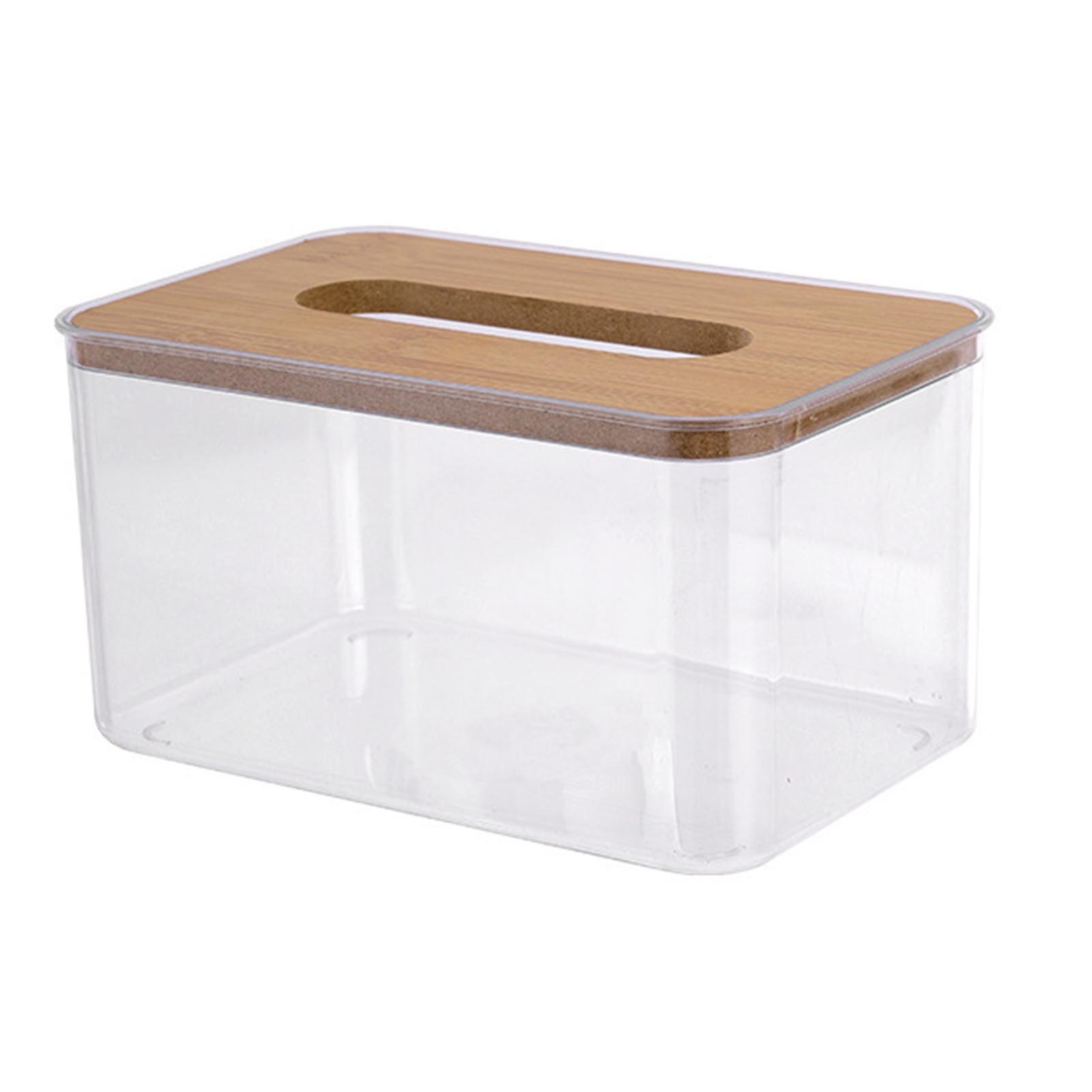 Tissue Box Minimalist Large Capacity Decorative Tissue Box Holder for Home Living Room Dining Room