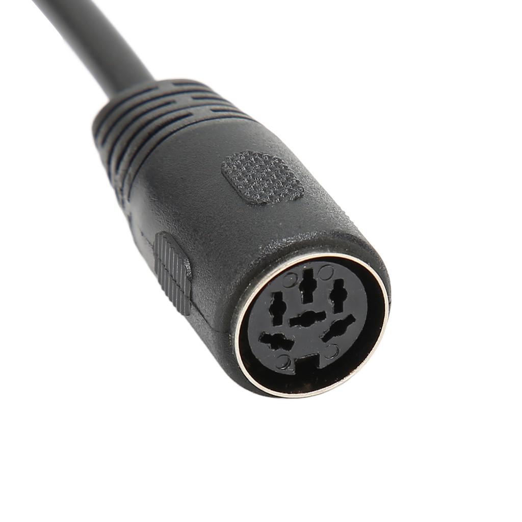 6 Pin DIN Male To Female Cable Sound Data Signal Connection Extension Cord for Digital Sound Devices