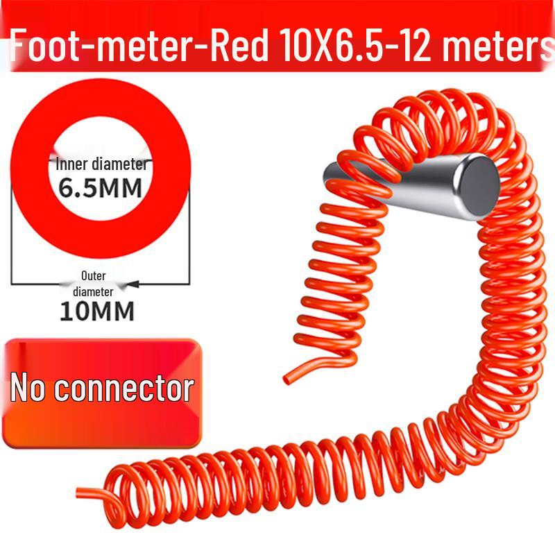 Songyun Red PU Coiled Air Hose