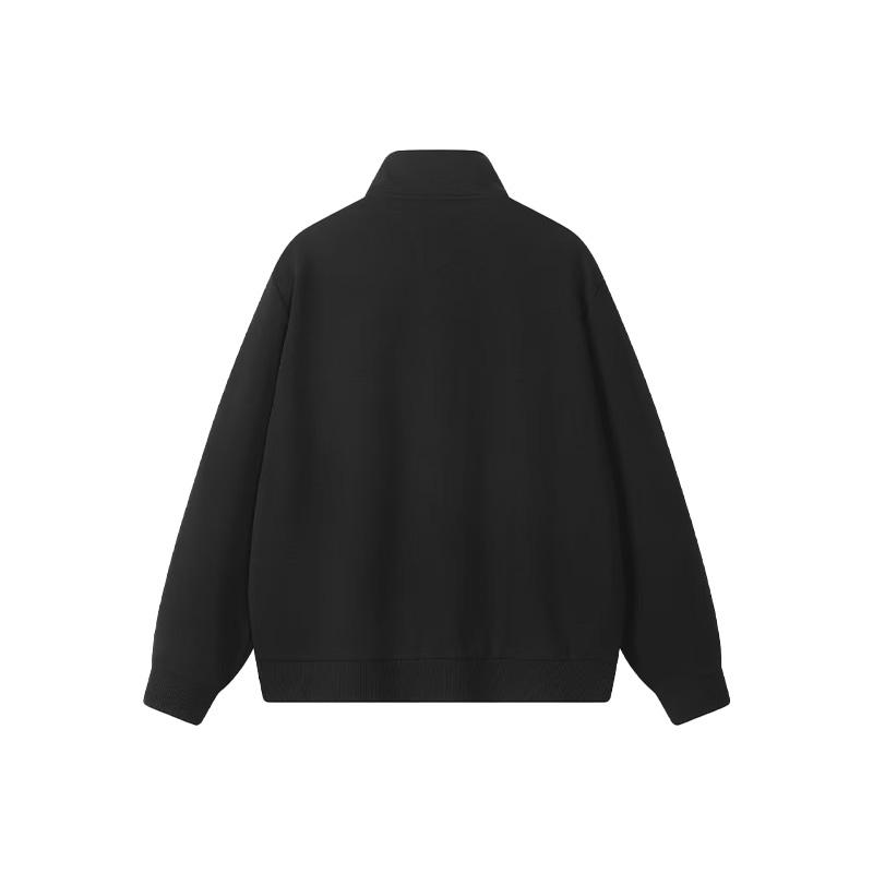 Li Ning Schlicht Minimalistisch Studentenstil Logo Laufen Sport Freizeit Reißverschluss Langarm Hoodie Unisex Hoodies AFDL226-1