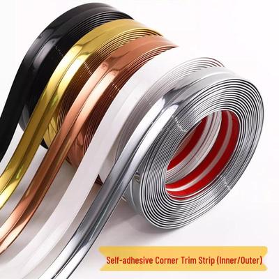 3D Self-Adhesive Gypsum Ceiling Edge Decorative Strip for Inner and Outer Corners