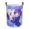 H-Hatsune M-Miku Asahina Mafuyue Laundry Hamper Large Clothes Storage Basket Book Socks Bin Organizer for Family