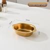 Korean Stainless Steel Oval Ramen Bowl & Salad Plate Combo for Cooking and Serving.