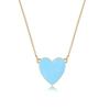 Stunning Drip Multicolor Heart Pendant Necklace For Unique And Accessories Trendy