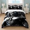 Predator Bedroom 3Pcs Bedding Set Soft Bed Sheet Pillowcases Home Bedding Decoration