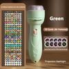 Puzzle Design Projection Flashlight 80 Patterns Cartoon Projector  Baby Development
