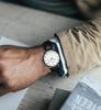 BUREI Men's Watch, Stylish Leather Band, Business Style, Slim Design, Simple Design, Brand Name