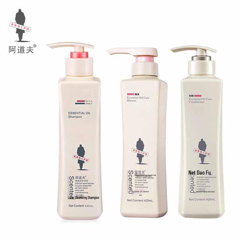 Adolph Anti-Dandruff Refreshing Hair & Body Care Set