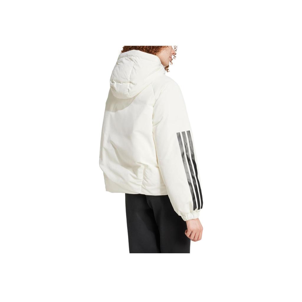 Adidas Cold.Rdy FW24 Puff Down Warm Waterproof Windproof Sports Hooded Comfortable Long Sleeve Puffer Jacket Women Jackets Han-Jade-White Black JG3865