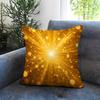 Golden fine light spots Cushion Cover Comfortable Reversible Pillow Cover Ideal for Car Sofa Bedroom  Beyond