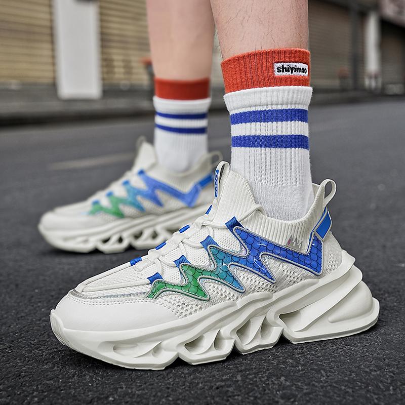 Mens Running Shoes Cushioning Outdoor Marathon Jogging Gym Shoes 2025 New Summer Mesh Comfortable Tenis Sneakers for Men