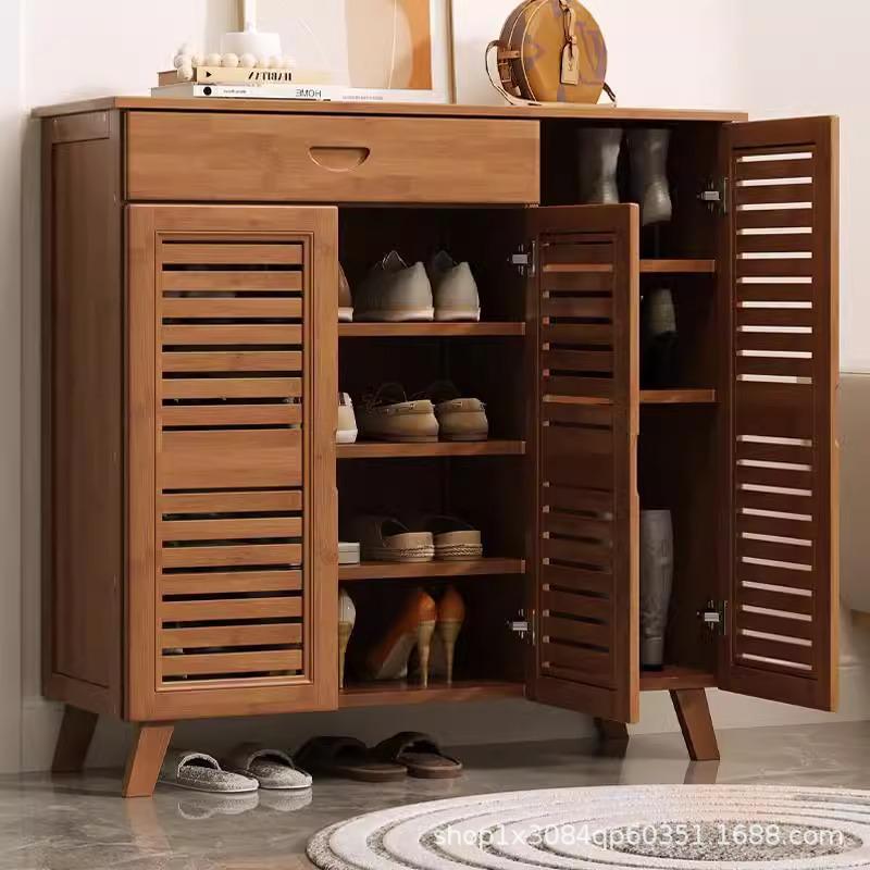 

Shoe Cabinet: Dustproof Indoor Multi-layer Economic Shoe Rack for Entryway