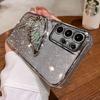 S24FE S25 Ultra Case Luxury Quicksand Butterfly Glitter Case For Samsung Galaxy S23 Plus S24 Ultra A05S A15 A24 A55 A25 Cover