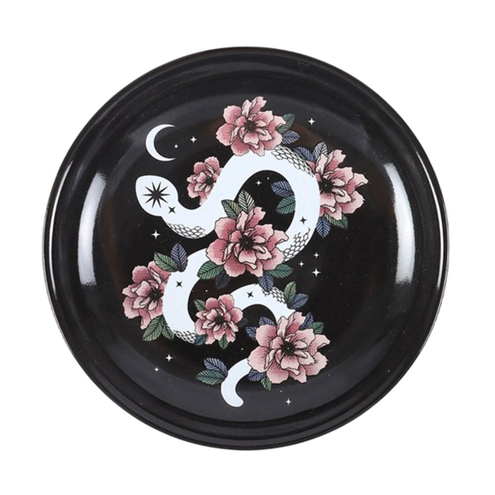 Something Different Floral Snake Trinket Dish