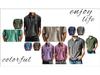 Men's Pure Cotton Casual Button-Down Polo Shirt (Short-Sleeve, Versatile)