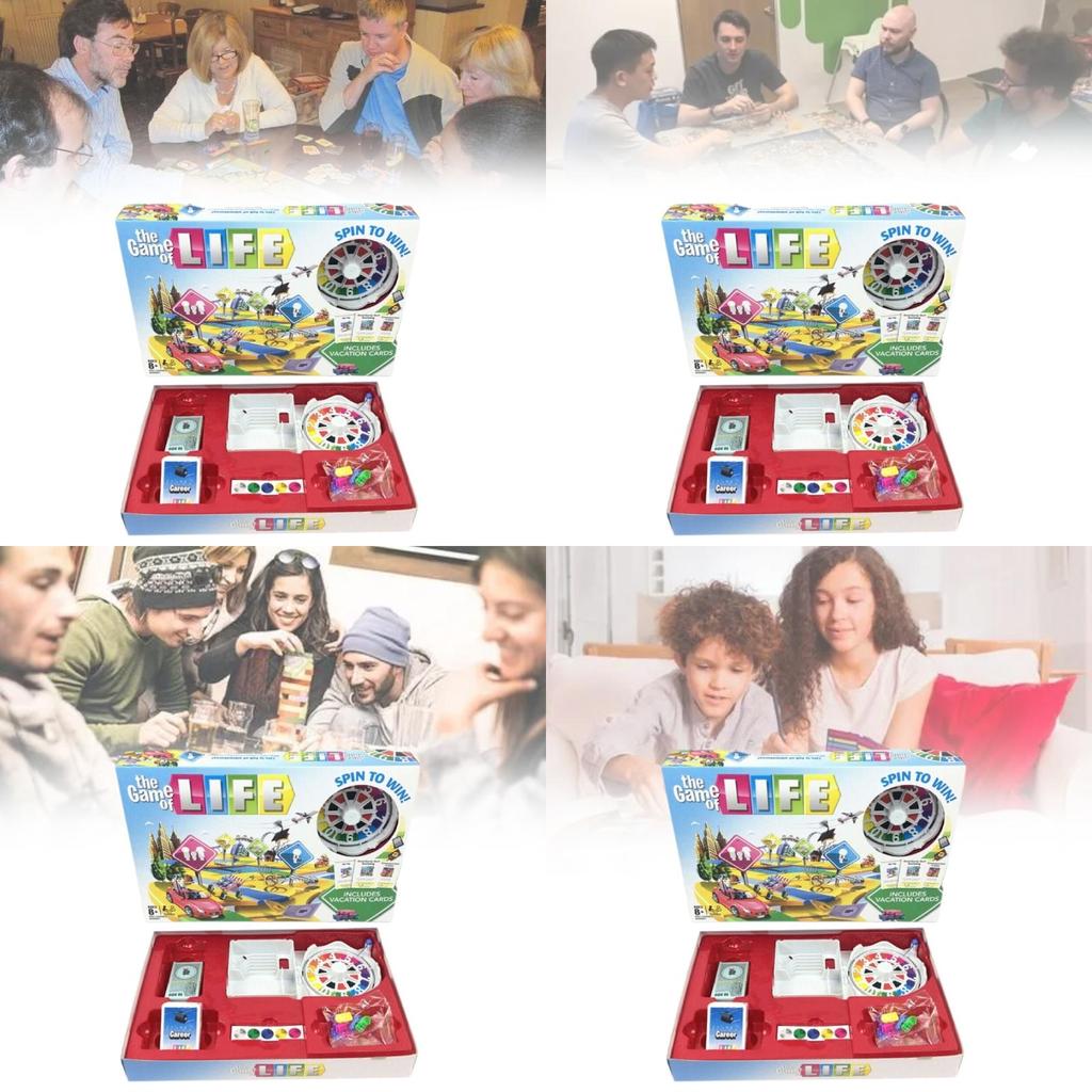 Das Brettspiel „Das Spiel des Lebens“ – Spielspaß für die ganze Familie und interaktives Spiel für alle Altersgruppen.