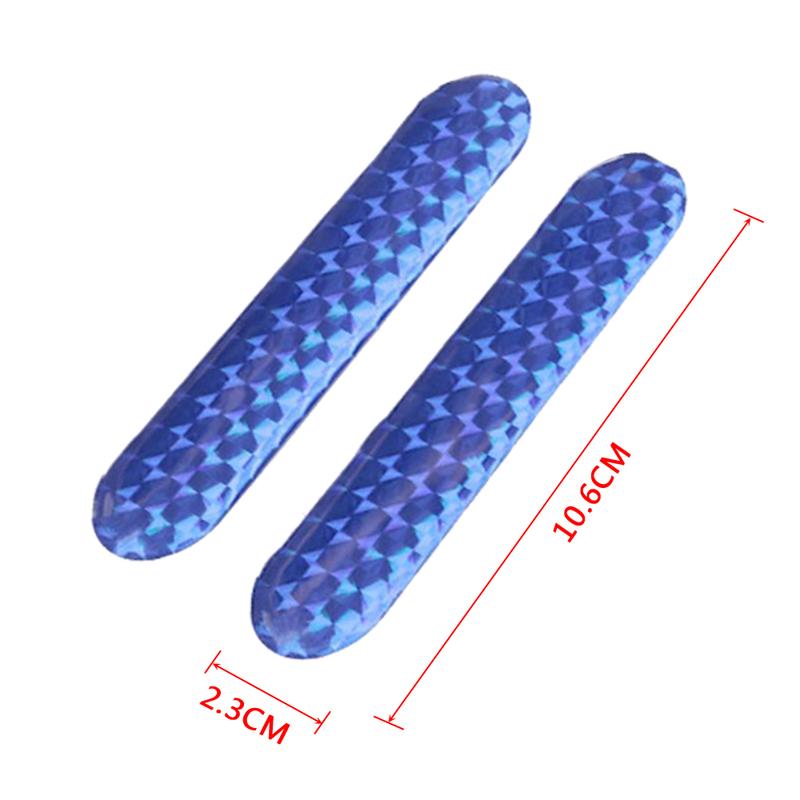2pcs Car Door Protection Stickers Car Door Anti-collision Stickers Car Reflective Warning Stickers Auto Exterior Accessories