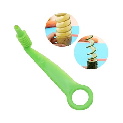 Vegetable Spiral Cutter Cucumber Slicer For Cucumber Carrot Potato Portable Kitchen Slicer With Easy Operation