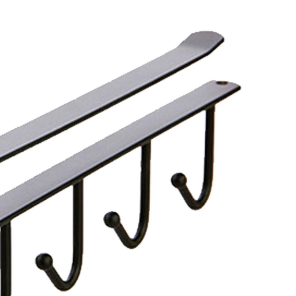 Tassen Becher Weingläser Aufbewahrungshaken Küchenutensilien Krawatten Gürtel Schal Hängehaken Regal Halter Unter Schrank Schrank