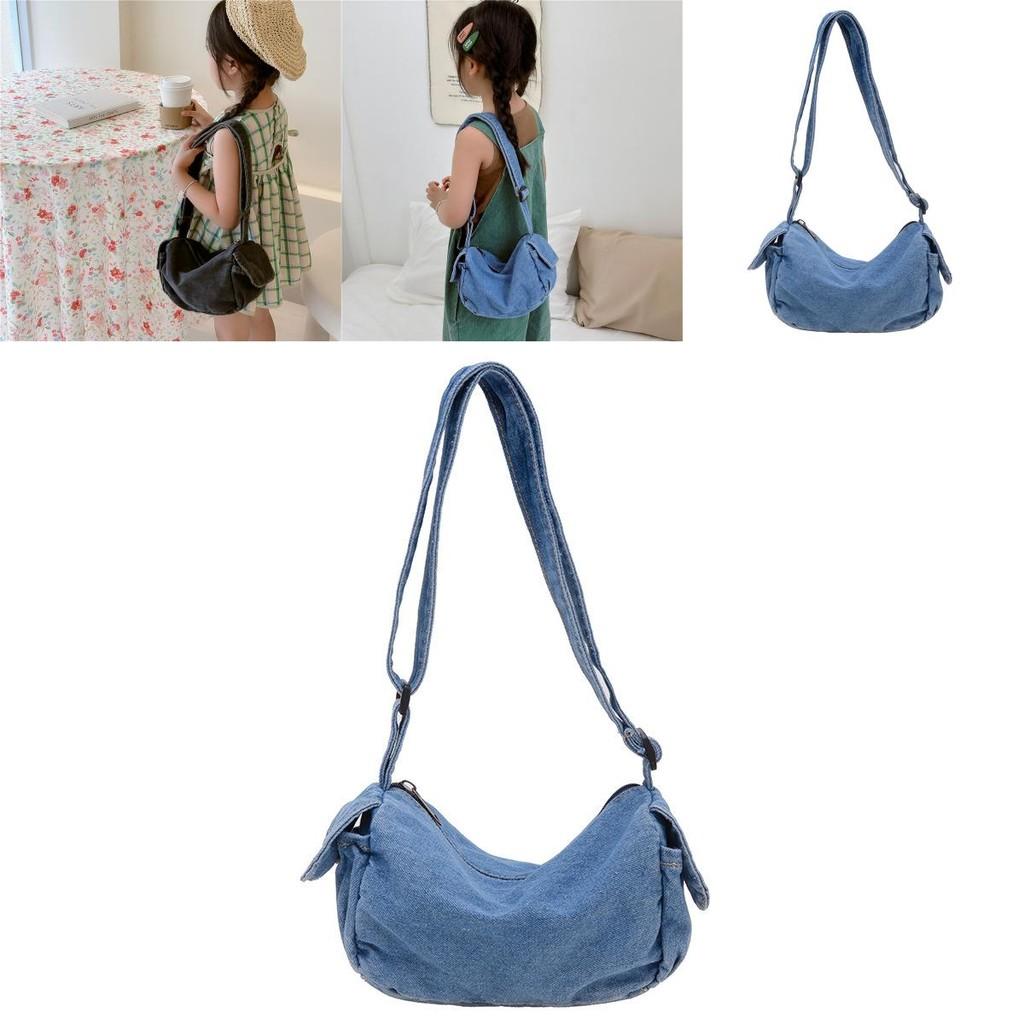 Kids Canvas Backpack With Reinforced Stitching For Preschool Use