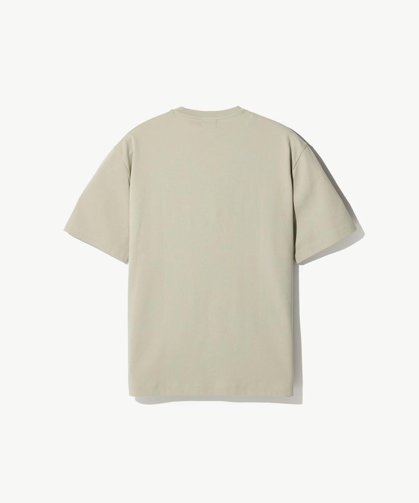 STCO [Black Label] Supima Round Neck Short Sleeve T-Shirt_Green (Semi-Oversized Fit)_Stswb95Nse