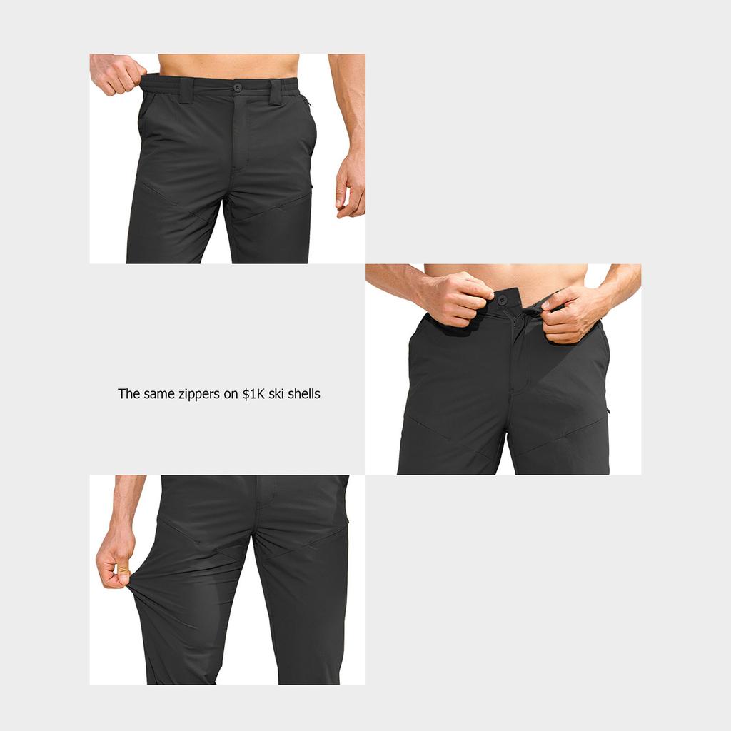 Men's Sports Casual Jogging Trousers Lightweight Hiking Work Pants Outdoor Pant