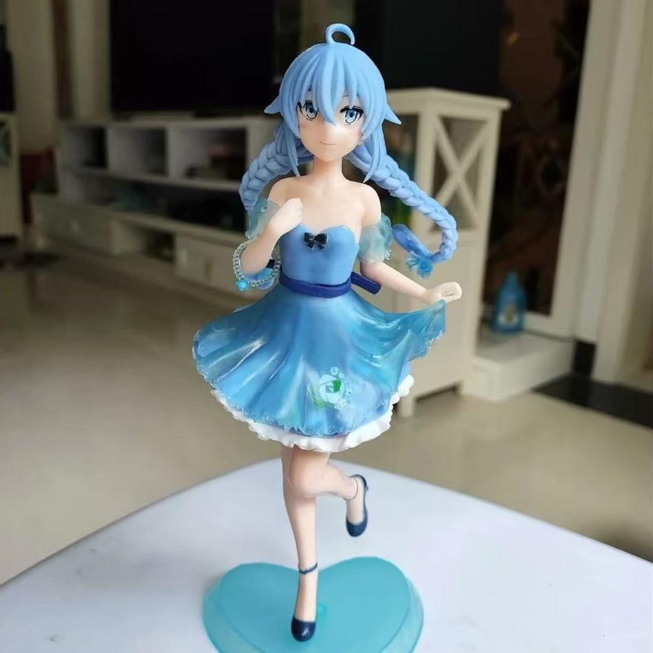 Mushoku Tensei Roxy Migurdia Dress Figure Pvc Collectible Model Desktop Ornament Gift For Mushoku Tensei Fans
