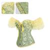 Women's Gothc Sexy Lingerie with Adjustable Belt Elegant Top Bustier Lace Corset Fashion Lace Bustier
