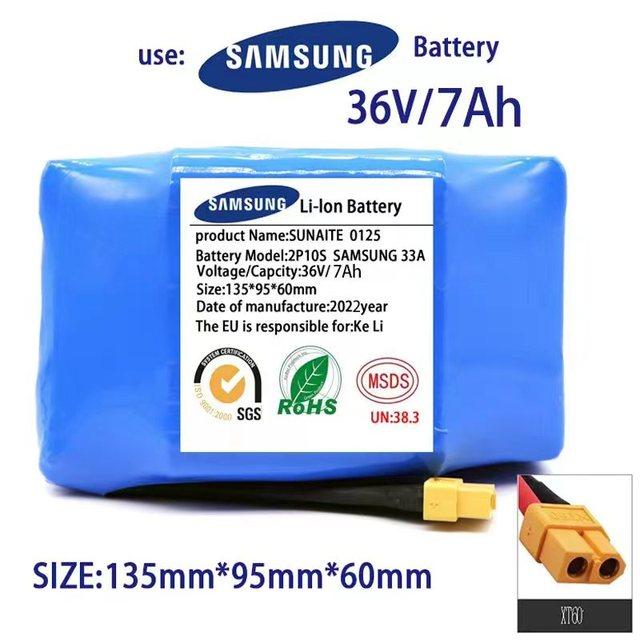 Genuine 36v Battery Packs 6000mah 6 .0ah Rechargeable Lithium Ion Battery For Electric Self Balancing Scooter Hoverboard Unicycle