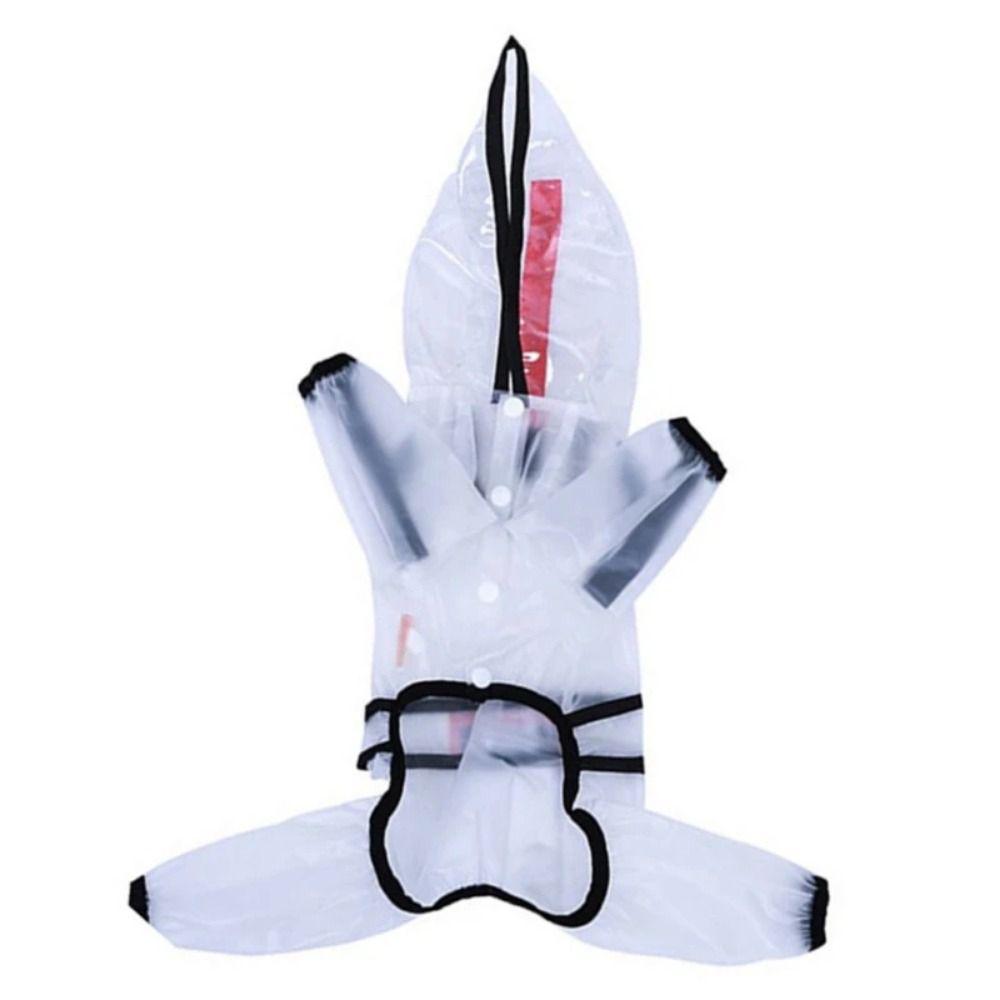 Waterproof Dog Rain Jacket Transparent Dog Raincoat Pet Accessories Dog Rain Cape  Autumn