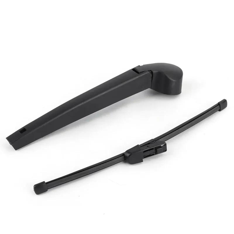 28cm 11 Inch 11" Rear Windshield Wiper Blade And Arm For VW Polo 6R MK6 Hatchback 2009- Windscreen Glass Car Wiper